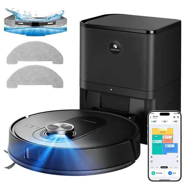 Proscenic Q8 Max+ Robot Vacuum and Mop
