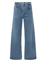 AGOLDE Džínsy  modrá denim