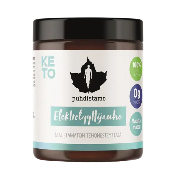 PUHDISTAMO Electrolyte Powder Natural 120 g