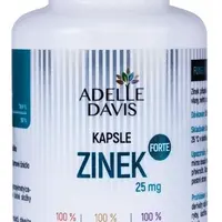 ADELLE DAVIS Zinek Forte 25 mg 60 kapslí