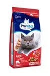 PreVital Adult suché krmivo pre mačky - hovädzie 8 kg