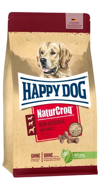 Happy Dog NaturCroq Mini Bones - kuracie sušienky pre psov 500 g