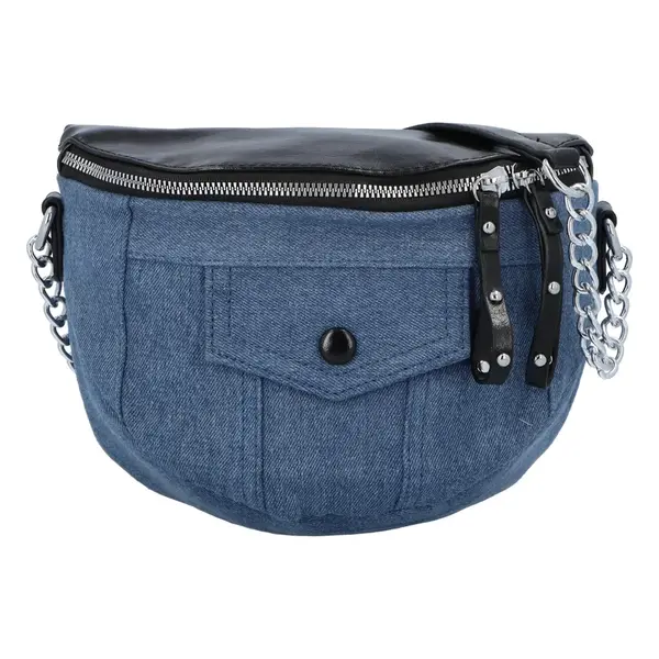 Retro jeansová ledvinka Roy4l, černá