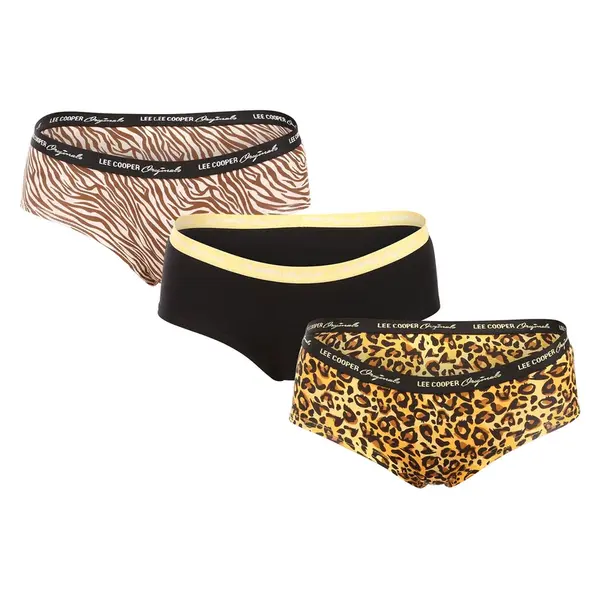 3PACK dámske nohavičky Lee Cooper viacfarebné (PO41123) M