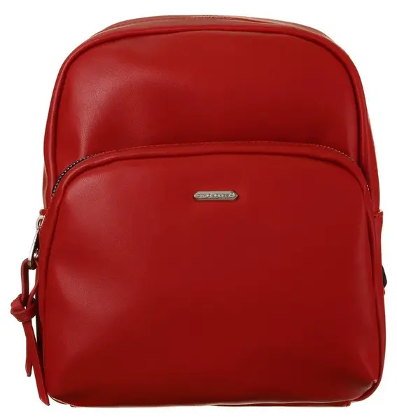 Dámsky mestský batôžtek červený - David Jones Rein