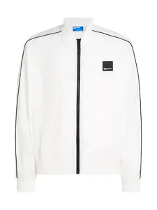 KARL LAGERFELD JEANS Prechodná bunda  čierna / biela