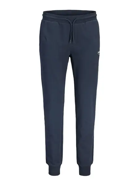 Jack & Jones Junior Nohavice 'JPSTGORDON'  tmavomodrá / biela