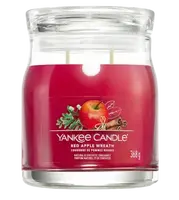 YANKEE CANDLE Signature Red Apple Wreath Vonná sviečka 368 g