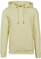 Basic Sweat Hoody pudrově žlutá
