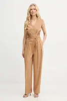 Kombinéza s prímesou ľanu Twinset