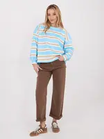 Dámska pruhovaná mikina
