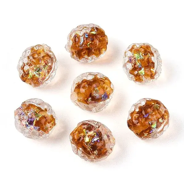 Handmade Foil Glass Beads