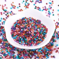 12/0 Baking Paint Glass Seed Beads