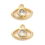 Brass Cubic Zirconia Charms