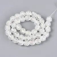 Handmade Foil Glass Beads Strands