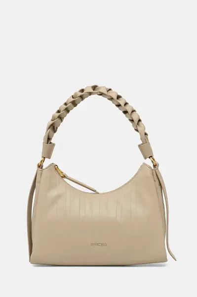 Kožená kabelka Coccinelle BOHEME PLISSE