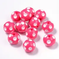 Chunky Bubblegum Acrylic Beads