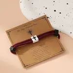 Alloy Rope String Bracelets for Woman Men