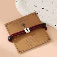 Alloy Rope String Bracelets for Woman Men