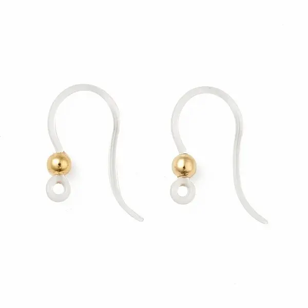 Transparent Resin Earring Hooks