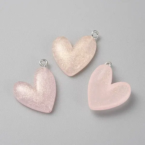 Transparent Resin Pendants