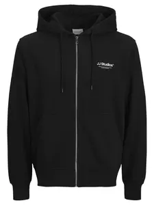 JACK & JONES Tepláková bunda 'JJESoho'  čierna