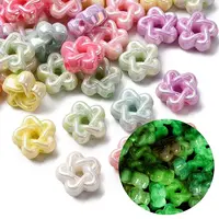 Luminous & UV Plating Opaque Acrylic Beads