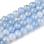 Drawbench Crackle Glass Beads Strands