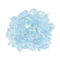 Ocean Theme Transparent Acrylic Beads