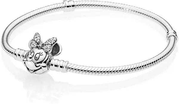 Pandora Stříbrný náramek Disney Minnie 597770CZ 18 cm