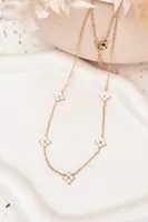 Dámský náhrdelník Boto s květinami