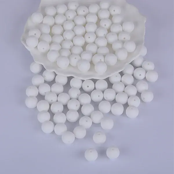 Round Silicone Focal Beads