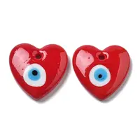 Handmade Evil Eye Lampwork Pendants