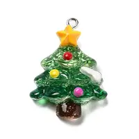 Christmas Theme Resin Pendants