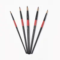 Wooden Paint Brushes Pens Sets