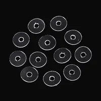 50Pcs Transparent PVC Insulating Gaskets