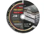Kotouč řezný diamantový 230mm PROCRAFT DG230 Edge Cut