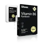 Silwer Vitamín B6 Pyridoxín, minitablety v dvojbalení