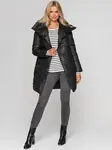 PERSO Woman's Women's winter quilted herringbone down coat