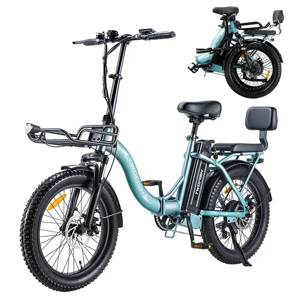 TWOFISH TF02 Electric Bike 250W 36V 17.8Ah 25km/h Deep Blue