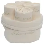 Bio:Vio SADA RUČNÍKŮ NA OBLIČEJ, 30/30 cm,