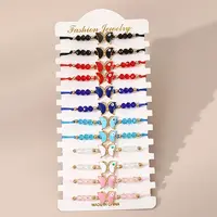 Alloy Enamel Link Bracelets Sets