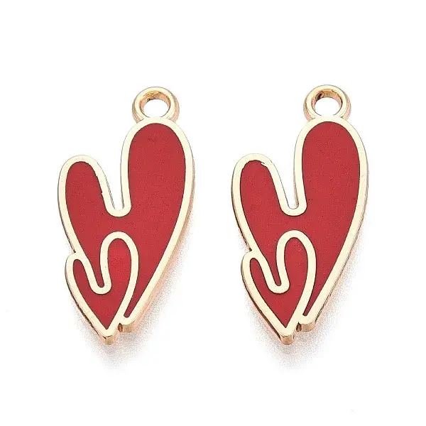 Alloy Enamel Pendants