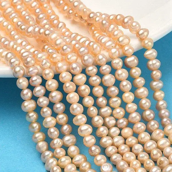 Natural Cultured Freshwater Pearl Beads Strands