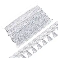 15 Yards Filigree Polyester Lace Fringe Trim