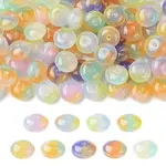 90Pcs 9 Colors Opaque Resin Beads
