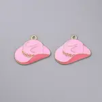 Cowboy Theme Alloy Enamel Pendants