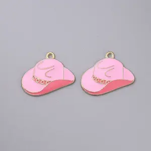 Cowboy Theme Alloy Enamel Pendants