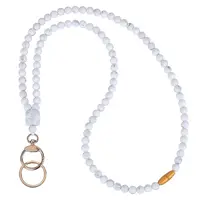 Silicone Beaded ID Card Neck Straps