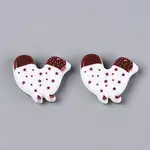 Printed Opaque Resin Beads